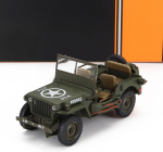 Ixo-models Jeep Willys Mb Army Open 1943 1:43 Vojenská Zelená