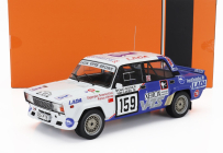 Ixo-models Lada fiat 2105 Vfts N 159 Rally 1000 Lakes 1987 Eugenijus Tumalevicious - Pranas Videika 1:18 Bílá Modrá