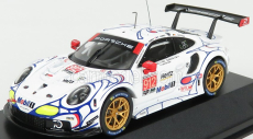 Ixo-models Porsche 911 991 Rsr Porsche Gt Team N 912 1:43, bílá