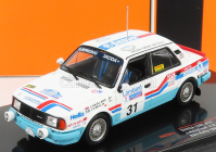 Ixo-models Škoda 130l N 31 Rally Rac Lombard 1987 J.haugland - J.o.bohlin 1:43 Bílá Světle Modrá