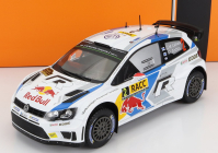 Ixo-models Volkswagen Polo R Wrc Red Bull N 2 Rally Catalunya 2014 1:24, bílá
