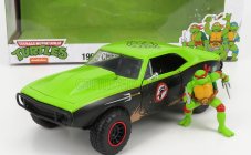 Jada Chevrolet Camaro 1967 - Raphael Ninja Turtles - Tartarughe Ninja 1:24 Zelená Černá