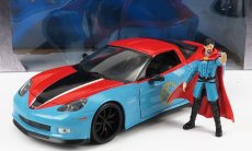 Jada Chevrolet Corvette Z06 2015 With Doctor Strange Figure 1:24 Modrá Červená