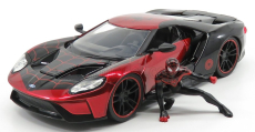 Jada Ford usa Gt 2017 With Spiderman Figure 1:24 Červená Modrá