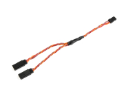 Kabel serva Y kroucený JR HD 22AWG 15cm