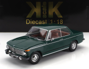 Kk-scale BMW 1802 1-series Facelift (restyling) 1971 1:18 Tmavě Zelená