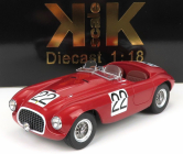 Kk-scale Ferrari 166mm Barchetta 2.0l V12 Spider Team N 22 1:18, červená