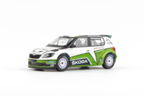 Abrex Škoda Fabia II FL S2000 (2010) 1:43 - Škoda Motorsport Design 2012 II - Šotolinová Kola