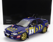 Kyosho Subaru Impreza 555 Repsol N 5 1:18, modrá