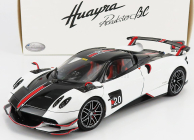 Lcd-model Pagani Huayra Bc Roadster N 20 2017 1:18 Bílá Černá