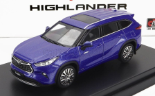 Lcd-model Toyota Highlander 2022 1:64 Blue