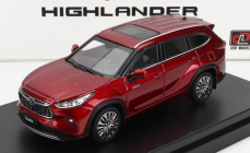 Lcd-model Toyota Highlander 2022 1:64 Red