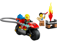 LEGO City - Hasičská záchranná motorka