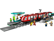 LEGO City - Tramvaj a zastávka v centru města