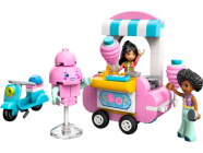 LEGO Friends - Stánek s cukrovou vatou a skútr