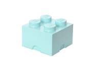 LEGO úložný box 250x250x180mm - aqua