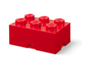 LEGO úložný box 250x375x180mm - červený