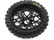 Losi kolo s pneu Dunlop MX53 zadní, disk černý: PM-MX