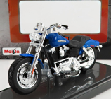 Maisto Harley davidson Fxdfse Cvo Fat Bob 2009 1:18 Blue Met