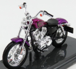 Maisto Harley davidson Xl 1200v Seventy Two 2013 1:18 Lillac Met