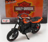 Maisto Harley davidson Xr1200x 2011 1:18 Oranžová Černá