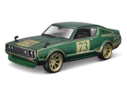 Maisto Nissan Skyline 2000GT-R (KPGC 110) 1973 Tokyo Mods 1:24 zelená