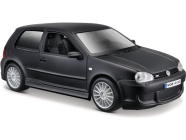 Maisto Volkswagen Golf R32 1:24 černá matná