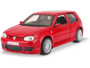 Maisto Volkswagen Golf R32 1:24 červená