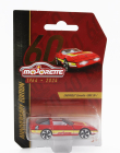 Majorette Chevrolet Corvette Zr-1 Spider 1990 1:64 Červená Žlutá