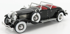 Matrix scale models Duesenberg Sj 2608 Torpedo Pheaton Walker Cabriolet Open 1930 1:18 Black