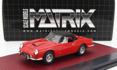 Matrix scale models Ferrari 400 Superamerica Pinifarina Cabriolet Closed 1960 1:43 Červená Černá