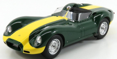 Matrix scale models Jaguar Lister 1958 1:18 Zelená Žlutá