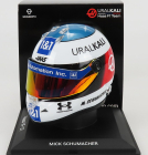 Mini helmet Schuberth helma F1 Team Haas Vf-21 Belgian Gp Spa 2021 1:4