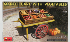 Miniart Accessories Carretto Della Frutta - Market Cart With Vegetables 1:35 /