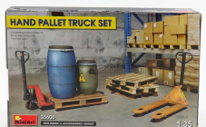 Miniart Accessories Hand Pallet Truck Set 1:35 /
