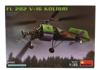 Miniart Flettner Fl 282 V-16 Kolibri Military Airplane 1941 1:35 /