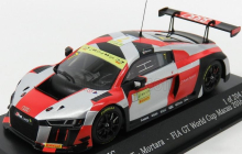 Minichamps Audi R8 Lms Team Wrt N 7 Fia Gt World Cup Macau 2016 E.mortara 1:43 Silver Red