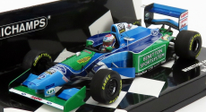 Minichamps Benetton F1  B194 N 6 3rd Belgian Gp 1994 Jos Verstappen 1:43 Zelená Modrá