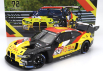 Minichamps BMW 4-series M4 Gt3 Team Bmw Junior N 72 24h Nurburgring 2023 Dan Harper - Max Hesse - Neil Verhagen 1:18 Černá Žlutá Červená