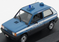 Minichamps Fiat Panda 1980 Polizia - Police 1:43 Modrá Bílá