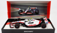 Minichamps Haas F1 Vf-22 Ferrari Team Haas N 47 1:18, bílá