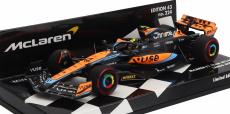 Minichamps Mclaren F1 Mcl60 Team Mclaren N 4 Bahrain Gp 2023 1:43, oranžová