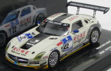 Minichamps Mercedes benz Sls Amg Gt3 N 22 24h Nurburgring 2012 1:43, bílá