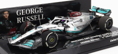 Minichamps Mercedes gp F1 W13e Mercedes-amg Petronas F1 N 63 1:43, stříbrná