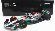 Minichamps Mercedes gp F1 W13e Mercedes-amg Petronas F1 N 63 1:18, stříbrná