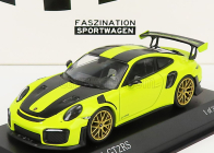 Minichamps Porsche 911 991-2 Gt2 Rs Weissach Package Coupe 2018 1:43 Acid Green