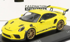 Minichamps Porsche 911 991-2 Gt3 Rs Coupe 2018 - Golden Rims 1:43 Závodní Žlutá