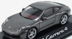 Minichamps Porsche 911 991 Carrera 4 2014 1:43 Grey Met