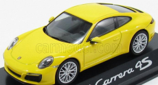 Minichamps Porsche 911 991 Carrera 4s 2014 1:43 Žlutá