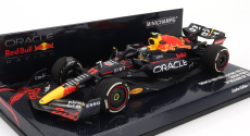 Minichamps Red bull F1  Rb18 Team Oracle Red Bull Racing N 11 2nd Belgium Gp 2022 Sergio Perez 1:43 Matná Modrá Žlutá Červená